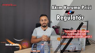 Tunçmatik Akım Korumalı Priz Regülatör ve Modem UPS Gönderdi [upl. by Hussein]