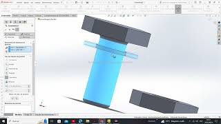 Tornillo Tuerca Arandela en Solidworks Piezas Ensamblaje Planos [upl. by Kcirted]