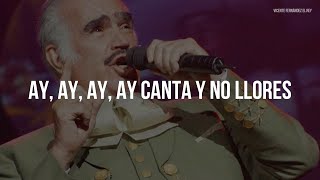 Vicente Fernández  Cielito Lindo LETRA [upl. by Tam]