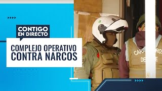 INTENSA BÚSQUEDA Disparó a carabineros y escapó por los techos  Contigo en Directo [upl. by Jochebed682]