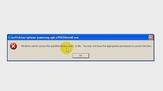 How to fix quotWindows cannot access the specified devicequot [upl. by Haibot]