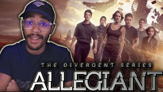 IS quotALLEGIANTquot THE WORST IN THE SERIES MOVIE REACTION [upl. by Lewls]