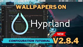 Set up wallpapers on HYPRLAND With swww and hyprpaper Switch between both with ML4W Dotfiles 284 [upl. by Ezequiel205]