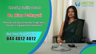 Dr Binu Reveals the Perfect Timing for Pregnancy Success  Unittas Multispeciality Hospital [upl. by Amme800]