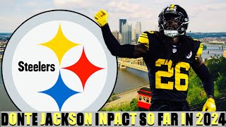 Donte Jackson Impact So Far In 2024 [upl. by Woll553]