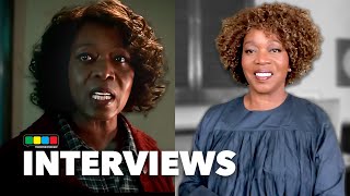 Alfre Woodard Interview Salems Lot Fighting Vampires amp Spooky Season Traditions [upl. by Nadaha860]