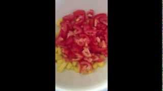 Healthy Fresh Mango Salsa [upl. by Nawad]