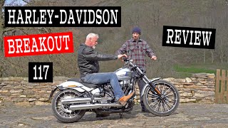 The Most BadAss Cruiser On The Planet The HarleyDavidson Breakout 117 Softail Motorcycle Review [upl. by Atsirak]