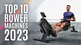 Top 10 Best Smart Rower Machines of 2023  Magnetic Rowing Machine Fitness Row Machine [upl. by Llenwad]