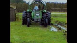 Fendt Farmer 104S mit Evers Tiefenlockerer [upl. by Ayomat126]