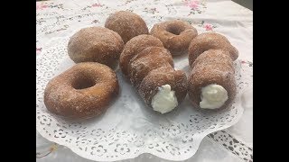 Graffe Cartocci e Bomboloni Ricetta [upl. by Dalt]