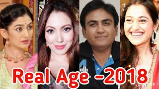 Taarak Mehta Ka Ooltah Chashmah actors real age  2018 [upl. by Hayn]