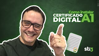 Como instalar certificado digital A1 [upl. by Signe17]