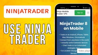 How To Use NinjaTrader Mobile App 2024 Quick Guide [upl. by Ardnassak373]