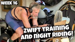 52 Weeks of Fitness in my 50s Week 16  Zwift Training and Night Riding [upl. by Andres]