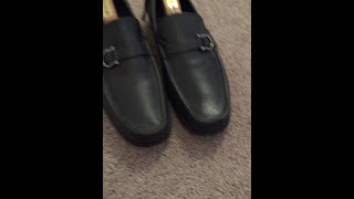 Salvatore Ferragamo Belted Loafer shoe review [upl. by Shane]