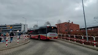 SPK Swarzędz Linia 484 kierunek SwarzędzPKPopisSolaris Urbino 12lV Hybrid [upl. by Nwonknu]