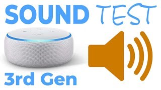 Echo Dot 3 How Loud Is The New Echo Dot 2018  Stus Reviews [upl. by Kcirdaed]