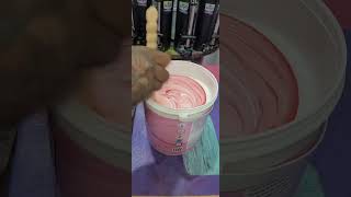 Berger paints 🎨 WALMASTA EXTERIOR EMULSION 4 liter code1T0491Dogwood Blossom  mixing [upl. by Tolland]