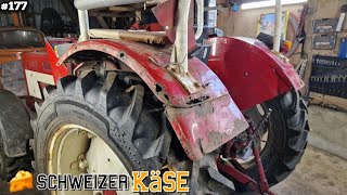 ROST ROST ROST  Kotflügel SCHWEIßEN am IHC 733 Allrad  oldtimerjunkie [upl. by Hotze]