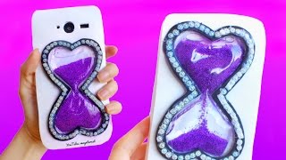 DIY LIQUID HOURGLASS PHONE CASE [upl. by Gunas498]