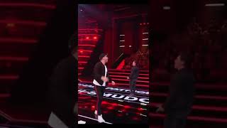 Matthias Nebels Powerful Bed of Roses Performance at The Voice viral thevoice shorts epic [upl. by Barris144]