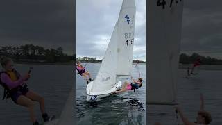 c420 Sailing learning trapeze [upl. by Wickner]