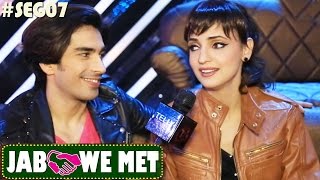 quotJab We Metquot Seg07 With Sanaya Irani amp Mohit Sehgal  Telly Reporter Exclusive [upl. by Launcelot]