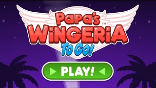 Papas Wingeria To Go 1  Chucks Lucky Unlucky Day No Commentary [upl. by Ilyk]