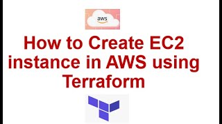 Launch EC2 in AWS using Terraform AWS EC2 terraform automation [upl. by Anale36]