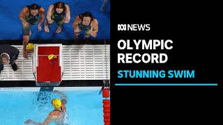 Aussies smash Olympic record in 4x200m relay amp Simone Biles captures sixth gold  ABC News [upl. by Williams434]