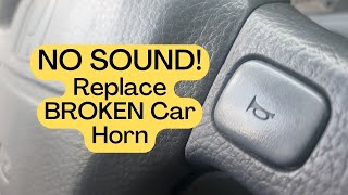 Fix and Replace BROKEN CAR HORN  9200 Honda Acura [upl. by Saravat]