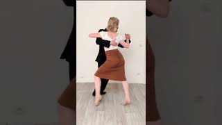 Argentine Tango  Pivoting On 2 Feet  Front Sacada  dancer tangoclass dancelessons danceclass [upl. by Lisa]