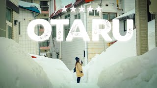 Otaru Hokkaido Winter wonderland in Hokkaido  Cinematic Travel Vlog [upl. by Anayrb]