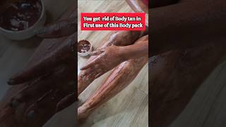 How To Remove Body Tan tanning skincare homemade viralshort beautytips beautyguider2395 [upl. by Gluck]