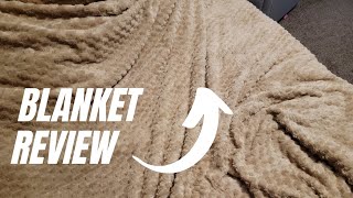 PHF Ultra Soft Flannel Fleece Blanket Review [upl. by Bradley]