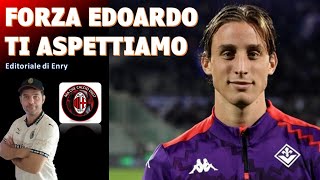 FORZA EDOARDO🙏 Milan é ora di partire Bergamo fondamentale🔴⚫️ [upl. by Alexis]