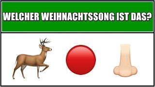 Schaffst du es diese Weihnachtslieder zu erraten Das große Weihnachtslieder Quiz [upl. by Andromede56]