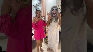 Bhootiya Makeup kar diya 🧟 minivlog sanjhalikavlogs haunted [upl. by Llewop198]