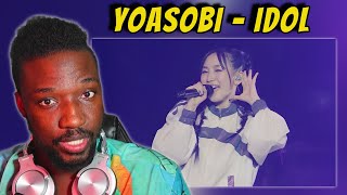 First Time Hearing Yoasobi  Idol Live Performance [upl. by Tabbatha]