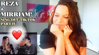 Reacting to Reza Darmawangsa and Mirriam Eka  SING OFF TIKTOK SONGS PART IV  Reaction Video [upl. by Willabella120]