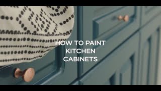 Episode 13  Tjhoko Paint HowTo Series  How to paint melamine or wooden kitchen cabinets [upl. by Eimaral667]