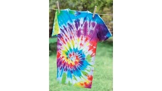 TieDye 101 Classic Rainbow Spiral TShirt [upl. by Bigot958]