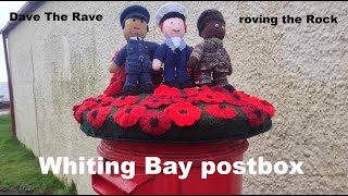 Whiting Bay postbox knitted cosy Arrandavetheraverovingtherock [upl. by Adama]