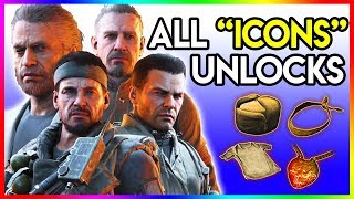 FASTEST WAY TO UNLOCK quotICONSquot BLACKOUT SKINS Mason Woods Reznov Menendez COD Black Ops 4 [upl. by Udenihc444]