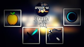 Spreen 40K pack PvP  for mcpe 10016x  texture pack PvP minecraft PE  128x128  release [upl. by Renelle267]