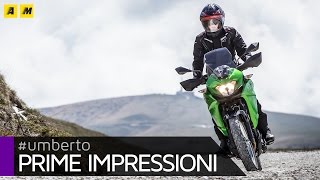 Kawasaki VersysX 300 TEST mini Adventure maxi divertimento ENGLISH SUB [upl. by Burck]