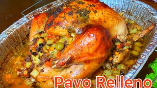 PAVO relleno JUGOSO y SABROSO 😋 [upl. by Adis353]