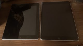 iPad 2nd Generation VS iPad 9th Generation Boot Up Comparison [upl. by Quar]