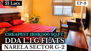 Cheapest 1BHK Flats  DDA Cheapest LIG Flats  DDA Flats in Narela  DDA 1BHK Flats  DDA Flats [upl. by Sosna]